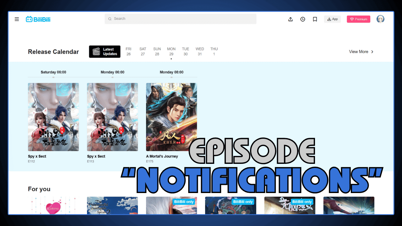 Episode Notifications