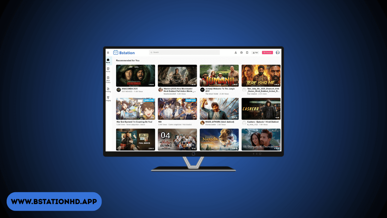 Installing Bstation APK on Smart TV & Android TV Devices
