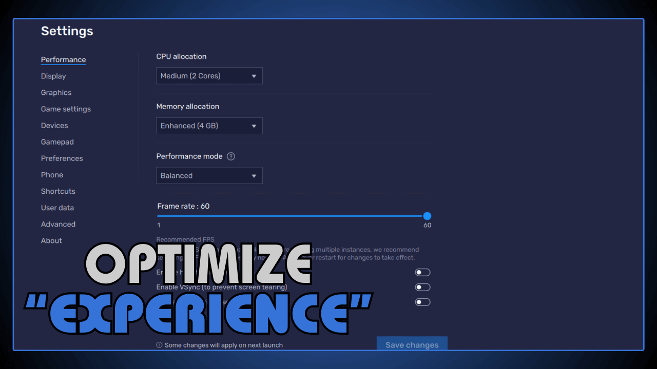 Optimize Experience