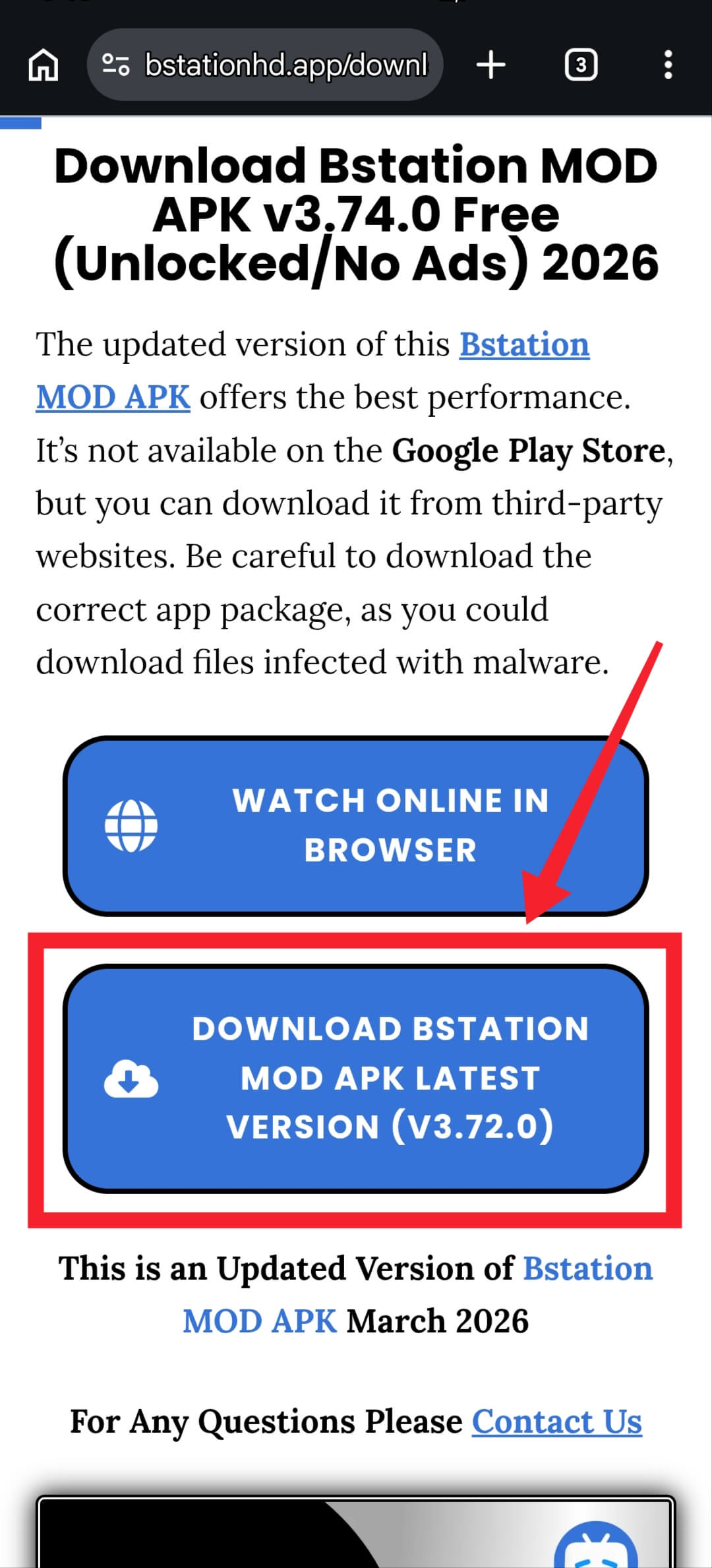 Download Bstation MOD APK File